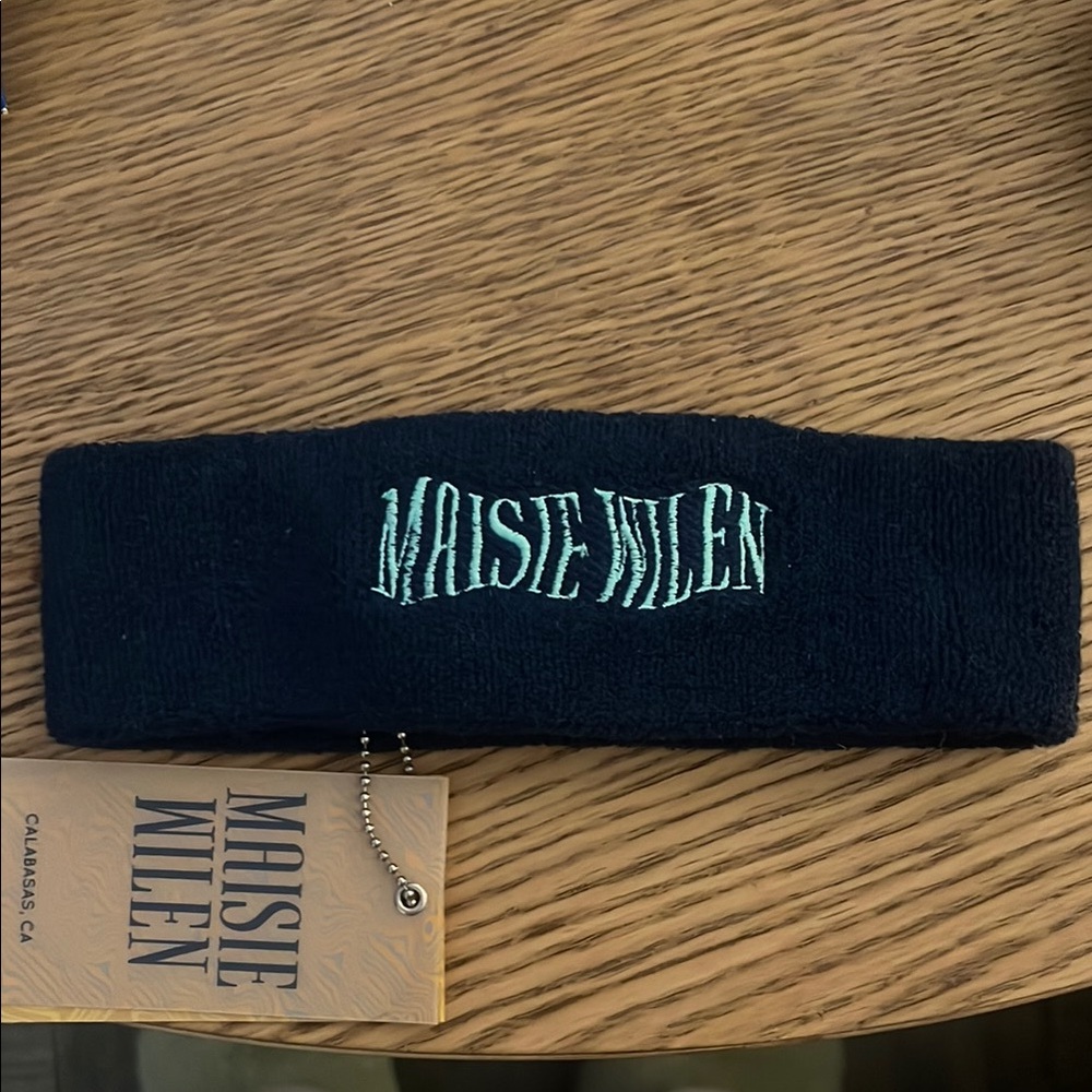 Maisie Wilen Navy Blue Headband